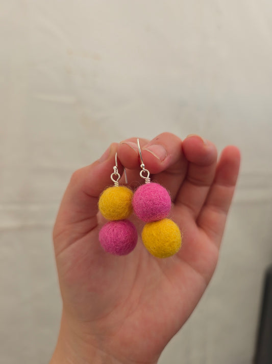 LxS Quad Bead Earrings
