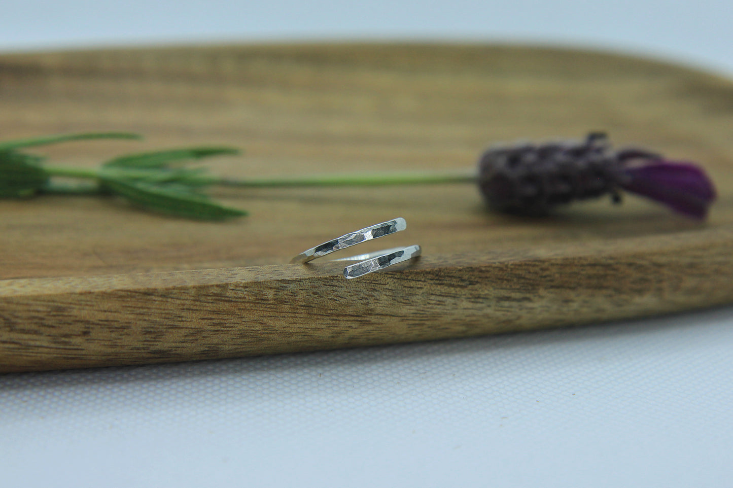 LUNA Adjustable Textured Ring